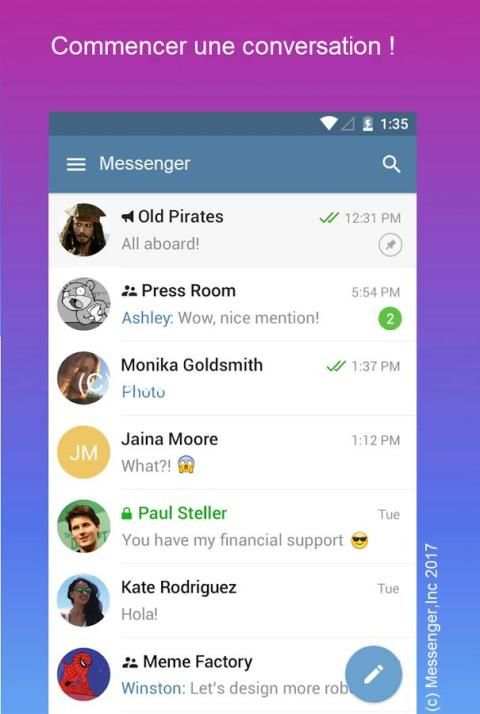 Messenger - SMS - FREE CALL screenshot 2