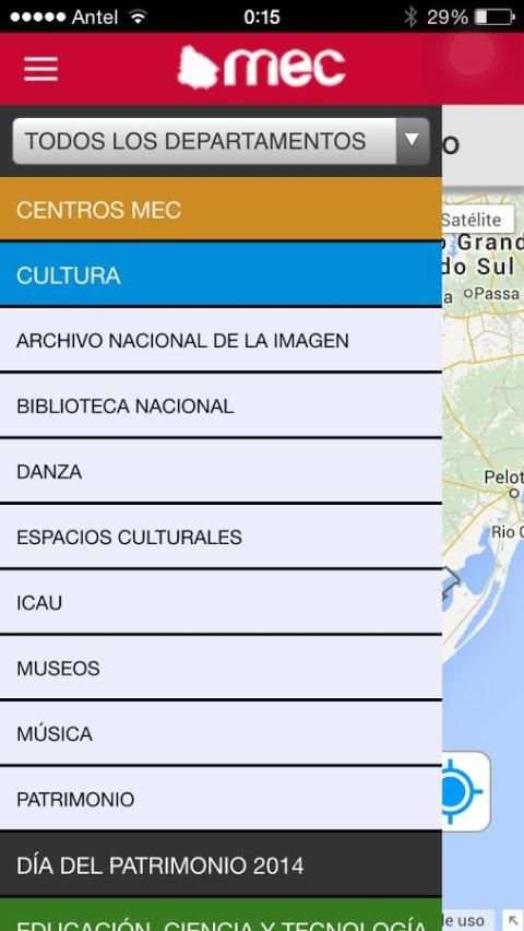 Mapa MEC screenshot 4