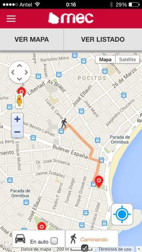Mapa MEC screenshot 1