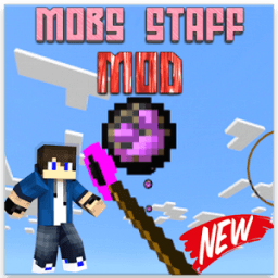 Mobs staff mod Mcpe иконка