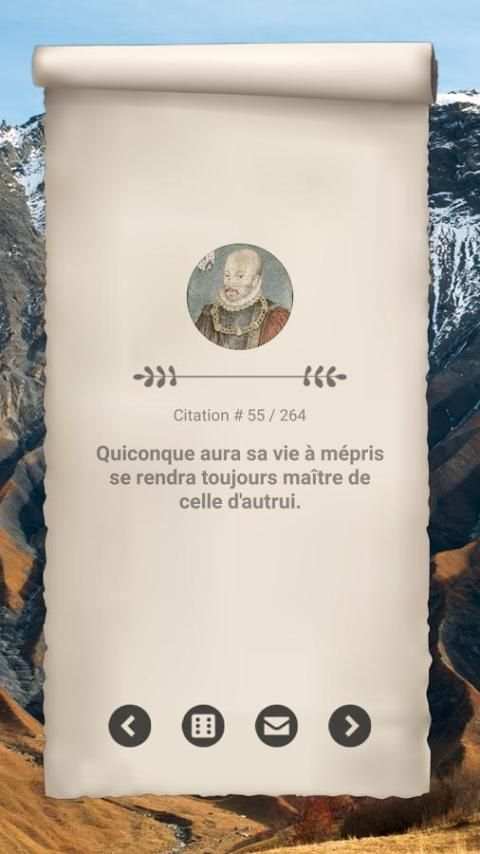Citations de Montaigne screenshot 2
