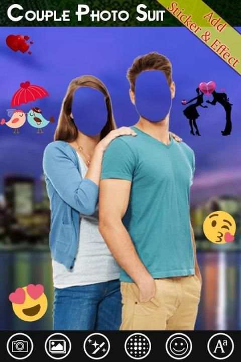 Couple Photo Suit screenshot 4