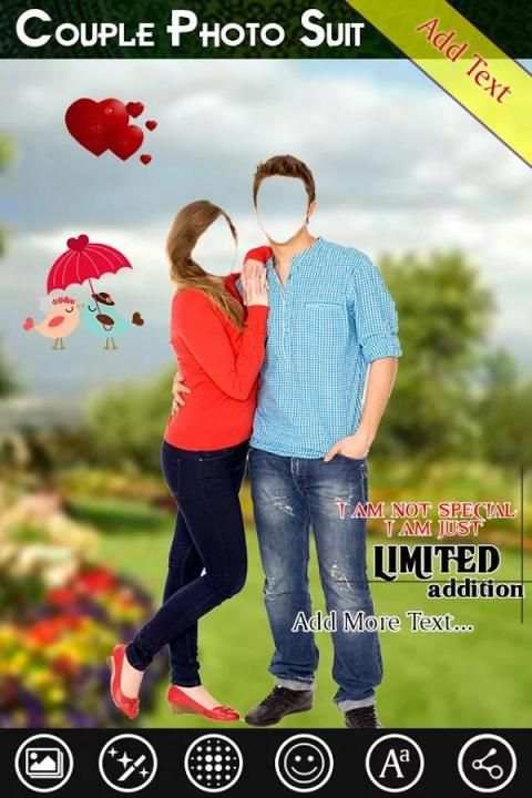 Couple Photo Suit screenshot 3