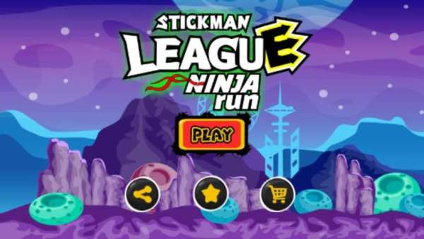 Stickman League Ninja Running screenshot 5