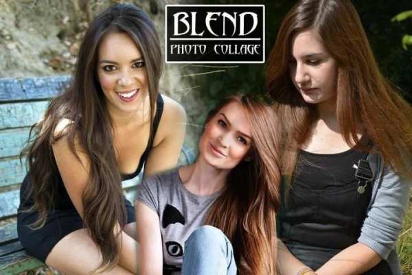 Blend Me Photo Collage Editor скриншот 2