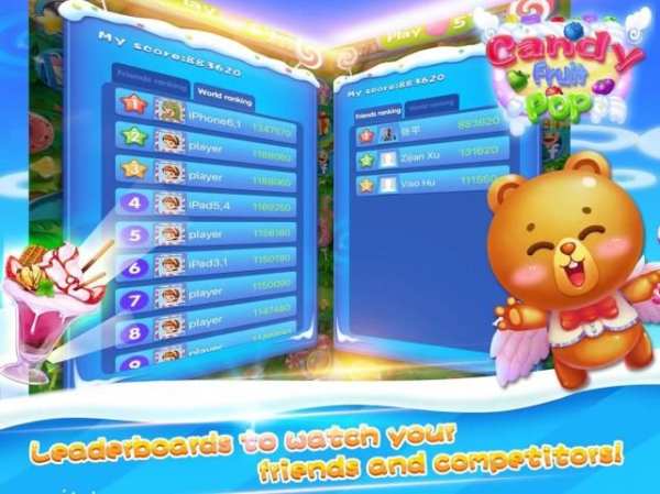 Candy Fruit Pop скриншот 3