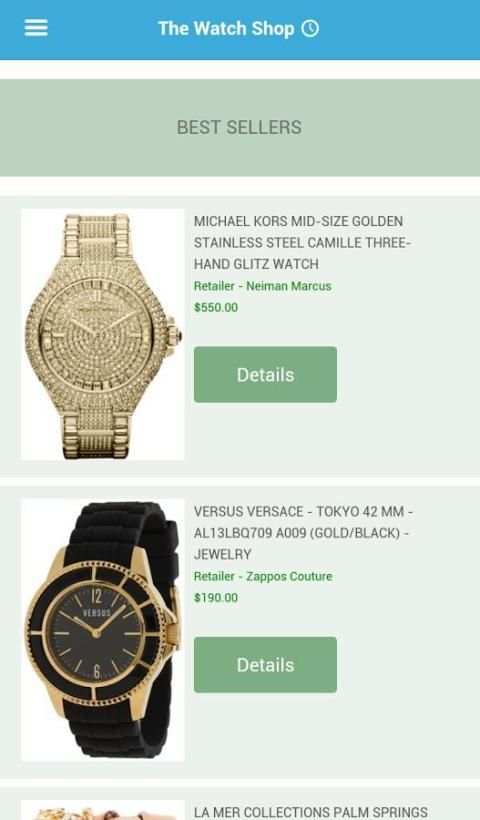 Watch Shop screenshot 1