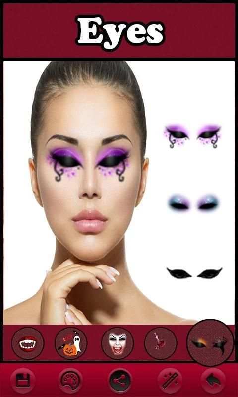 Halloween Makeup Beauty 4 تصوير الشاشة