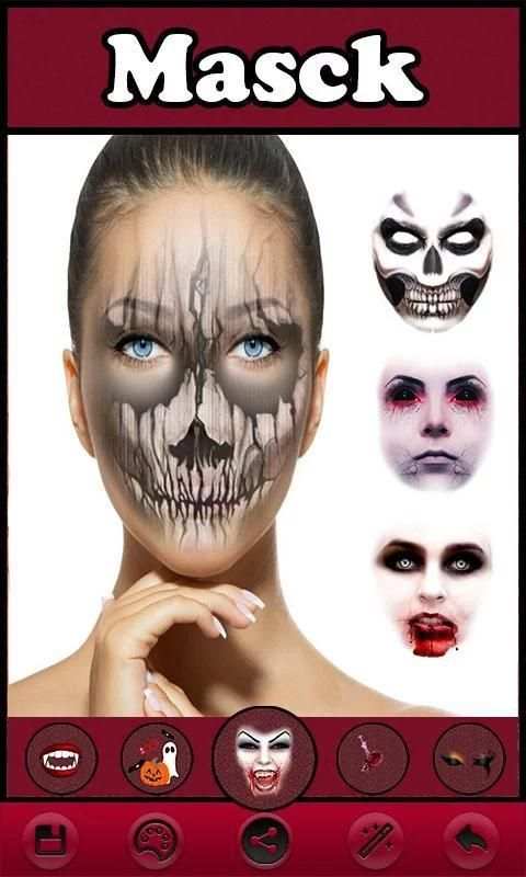 Halloween Makeup Beauty 3 تصوير الشاشة