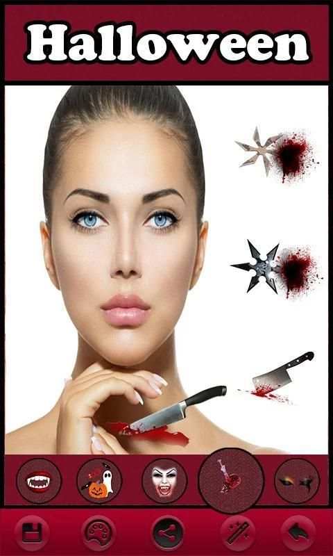 Halloween Makeup Beauty 1 تصوير الشاشة
