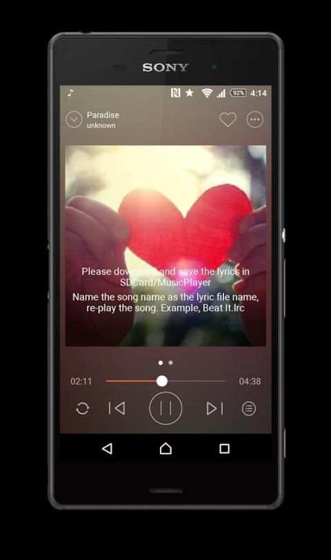 Music Player 3 تصوير الشاشة