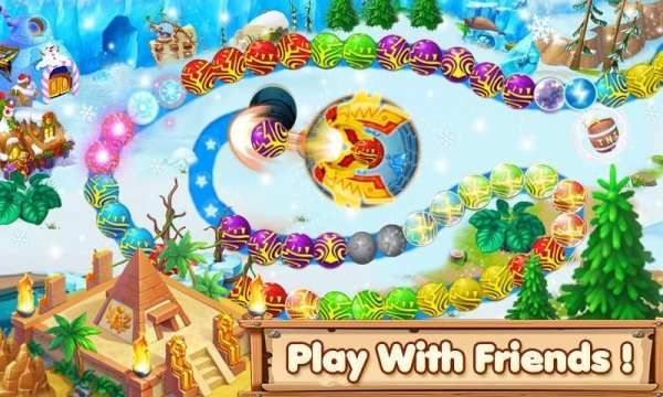 Bubble Legends - Marble Game скриншот 1