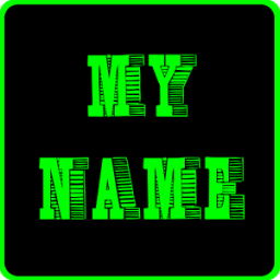 ikon My Name 3D Live Wallpaper