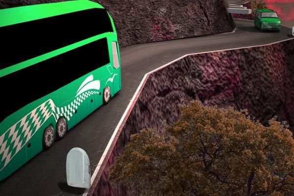 Bus Traffic City Rush Racer 3D screenshot 2