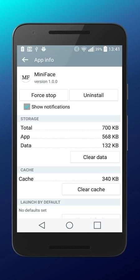 MiniFace For Facebook screenshot 1