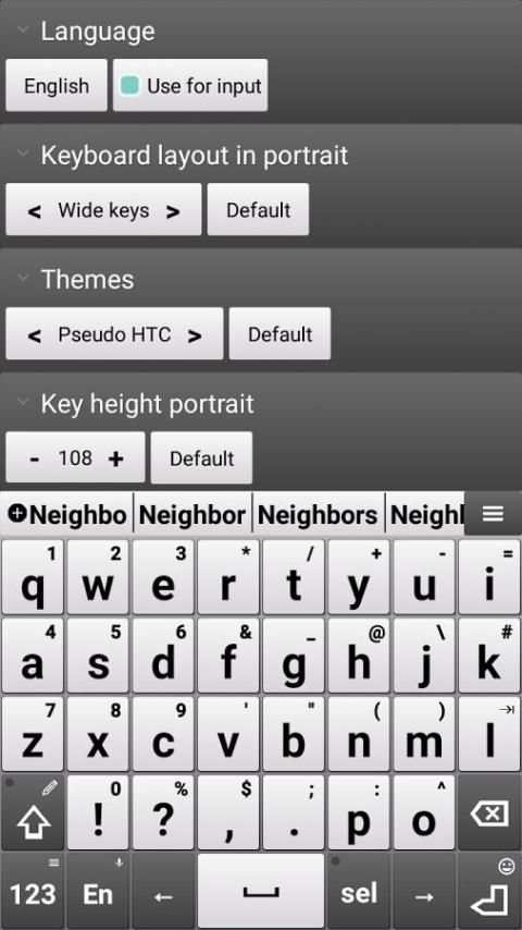 Jbak Keyboard 18 تصوير الشاشة