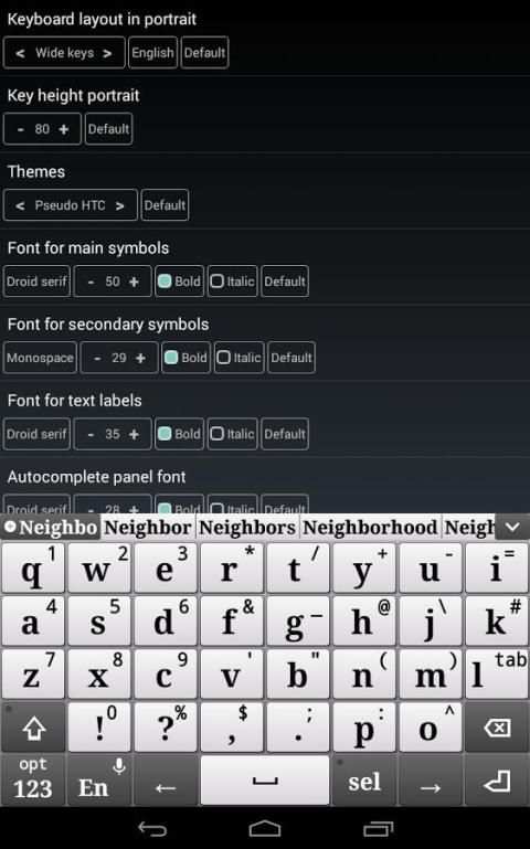 Jbak Keyboard 4 تصوير الشاشة