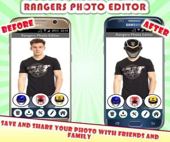 Rangers Photo Editor скриншот 1