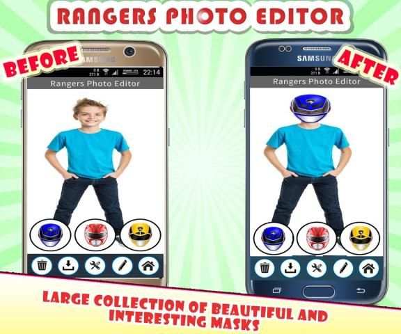 Rangers Photo Editor скриншот 2