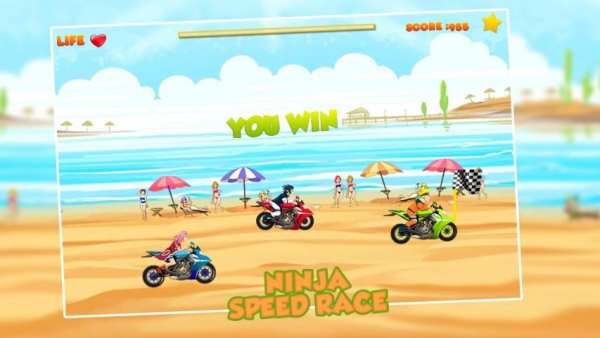 Ninja Konoha Speed Racing скриншот 1