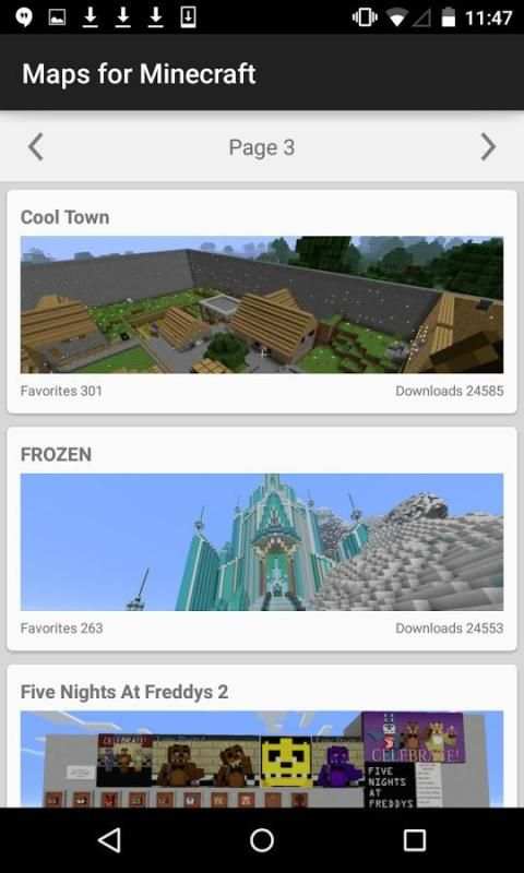 Maps for Minecraft PE 3 تصوير الشاشة