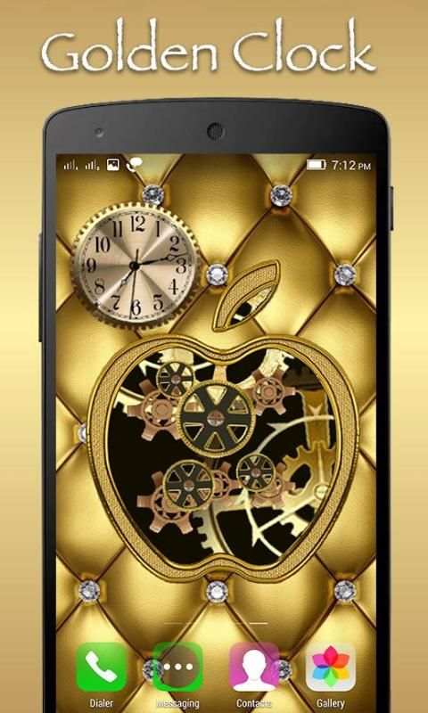 Golden Clock Live WallPaper screenshot 5