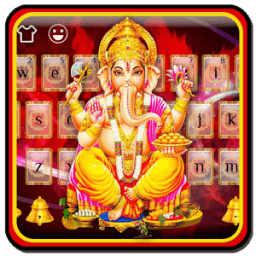 ikon Lord Ganesha Music Keyboard Theme