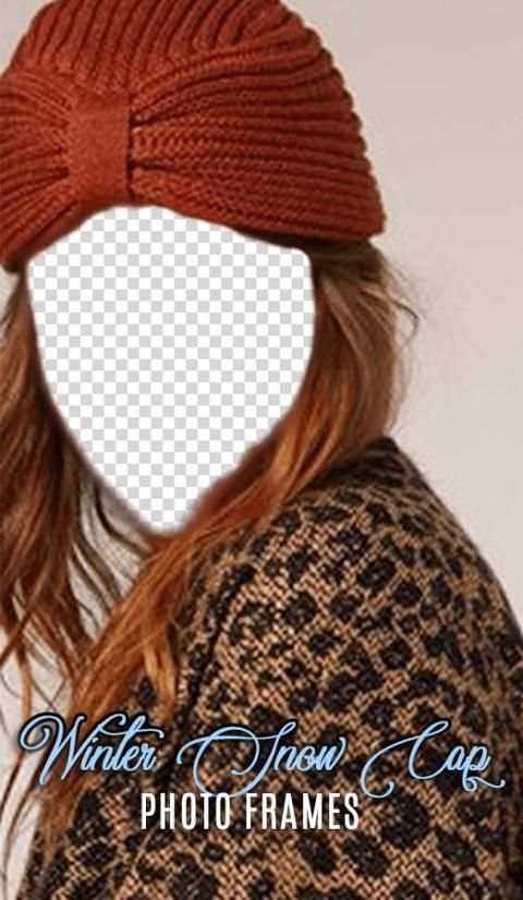 Winter Snow Cap Photo Frames screenshot 1