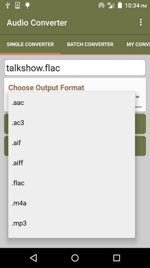 Audio Converter 7 تصوير الشاشة