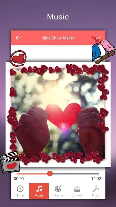 Love Movie Maker 5 تصوير الشاشة