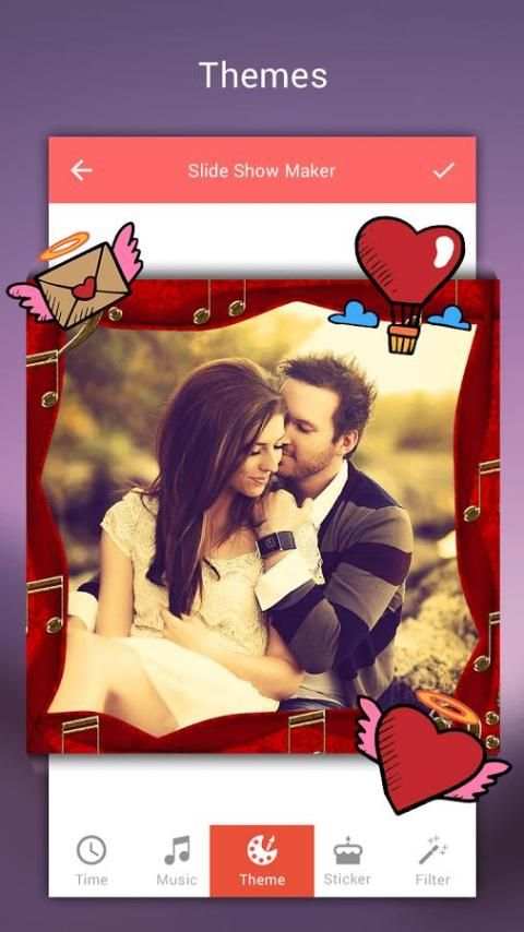 Love Movie Maker 1 تصوير الشاشة