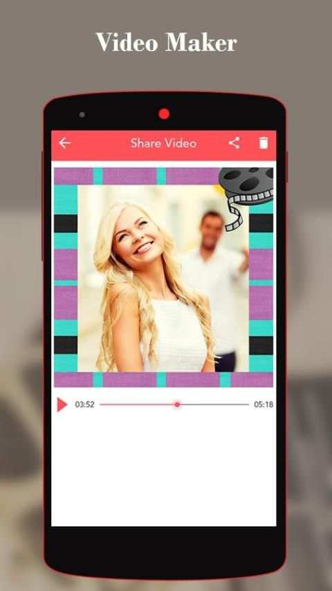 Video Maker With Song скриншот 1