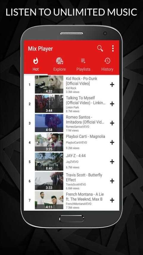 Free Music Player for YouTube: Unlimited Songs screenshot 8