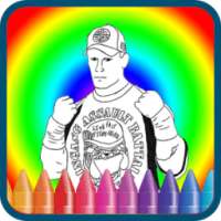 Coloring Books WWE Fans