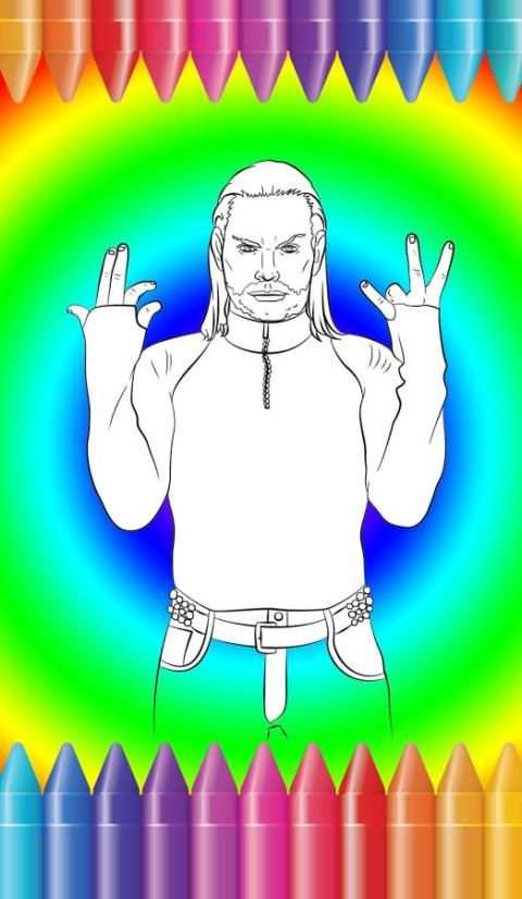 Coloring Books WWE Fans screenshot 3