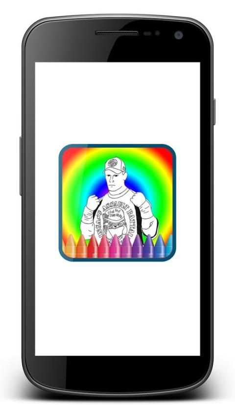 Coloring Books WWE Fans скриншот 1