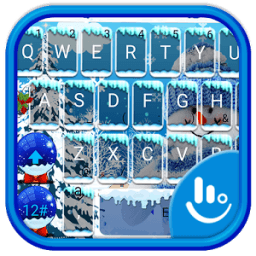 ikon Happy Snow Man Keybaord Theme