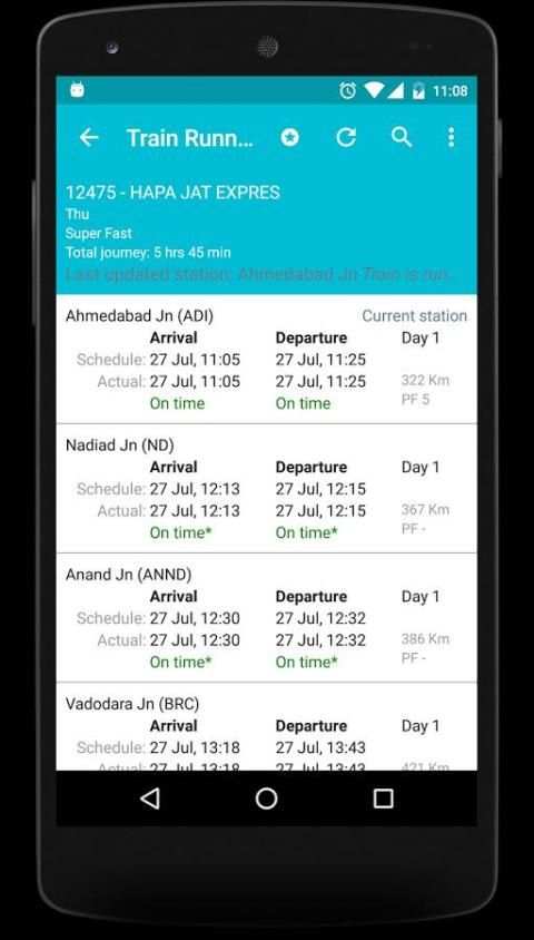 Indian Rail Info App скриншот 5