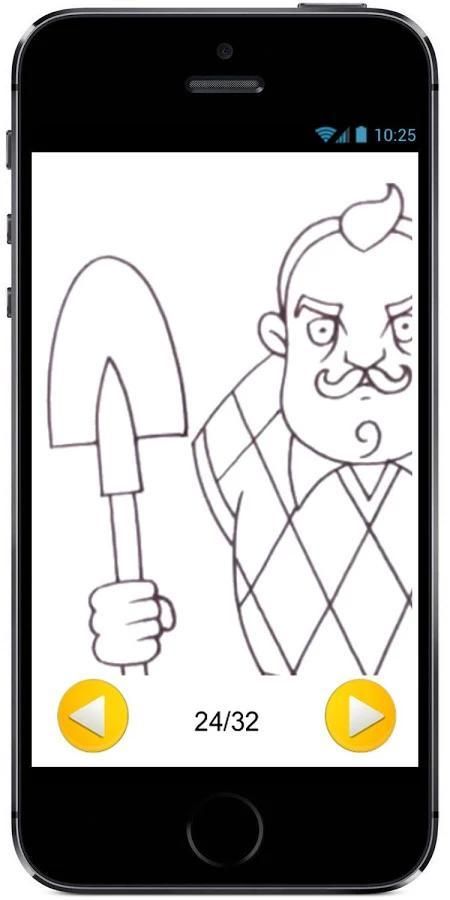 Learn How to draw The Neighbor from Hello Neighbor скриншот 3