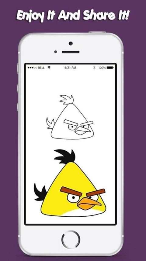 How To Draw Angry Birds 2 For Free screenshot 1