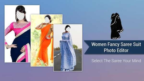 Women Fancy Saree Suit Photo Editor screenshot 5