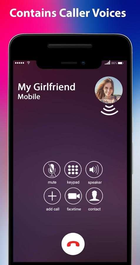 Fake Call i-Phone X скриншот 2