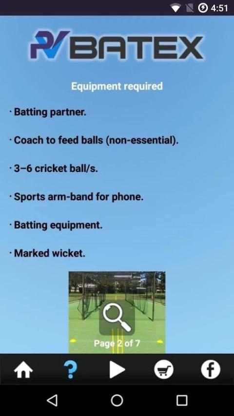 PVBatex Cricket Batting Drills 3 تصوير الشاشة
