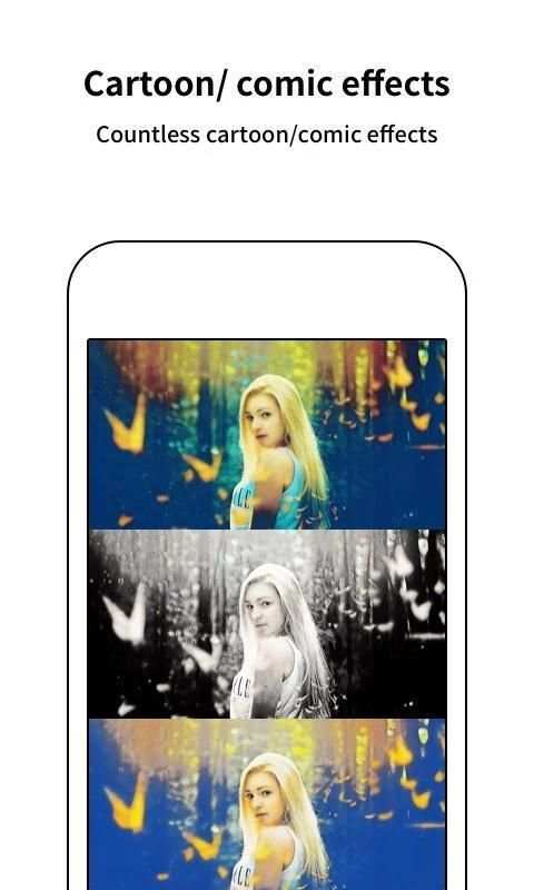 CartoonCam Comic Photo Camera: Selfie Pic Creator скриншот 4