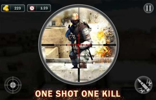Alpha Sniper Marksman Shooter screenshot 2