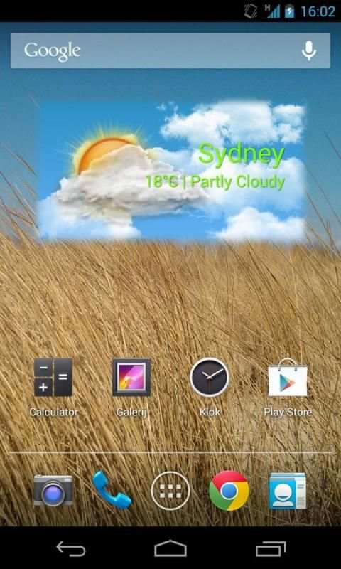 Simple Weather Widget 12 تصوير الشاشة