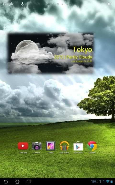 Simple Weather Widget скриншот 3