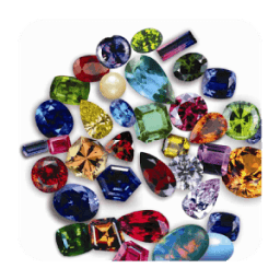 Gemstones online shopping icon