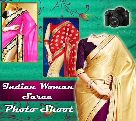 Indian Women Saree Photo Shoot screenshot 1