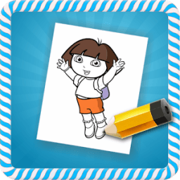 How To Draw :Dora &amp; Diego icon